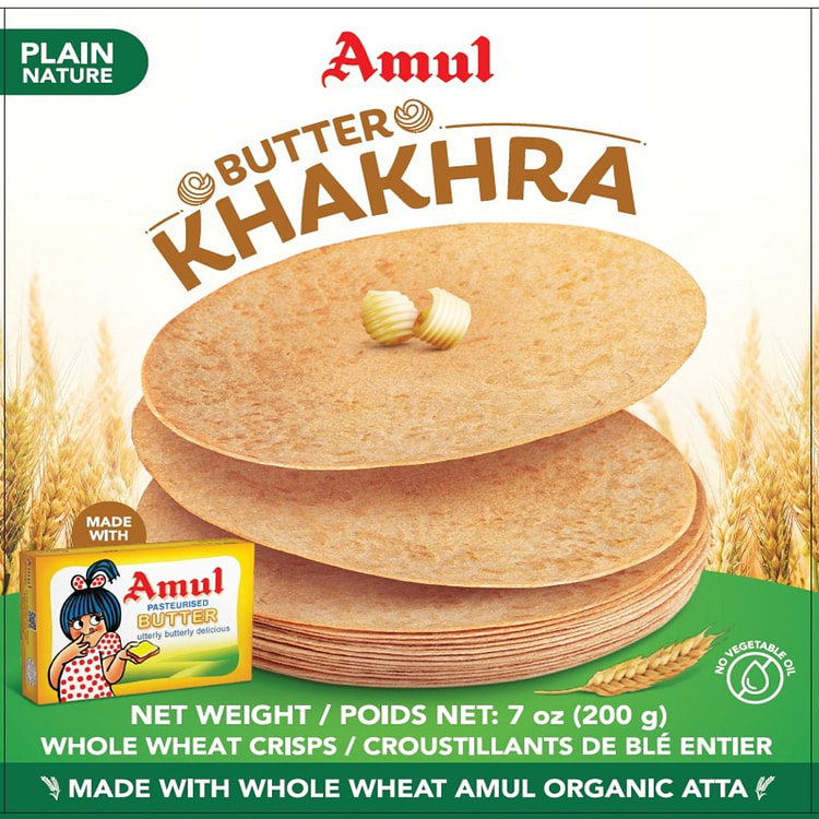 AMUL BUTTER KHAKHRA 200GM 200 g