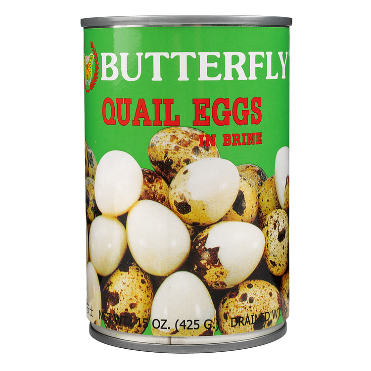 Ovos de Codorna em Salmoura Butterfly 15 oz