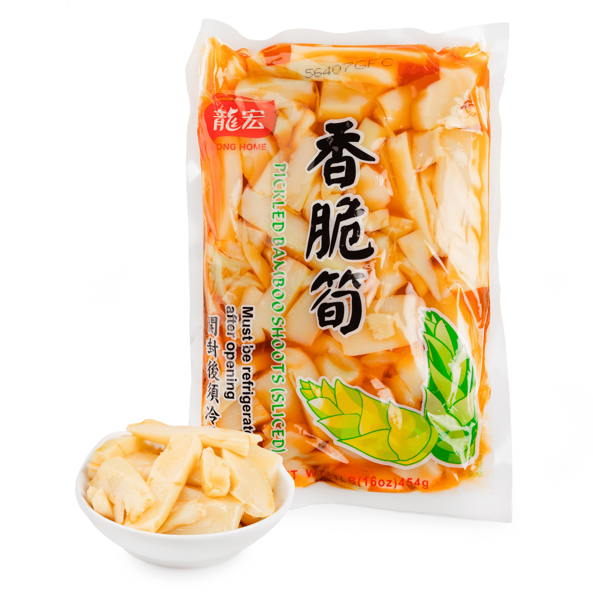 LongHome Pickled Bamboo Shoot (Sliced) 16 oz