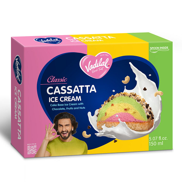 Vadilal Classic Cassatta Ice Cream 150 mililitro(s)