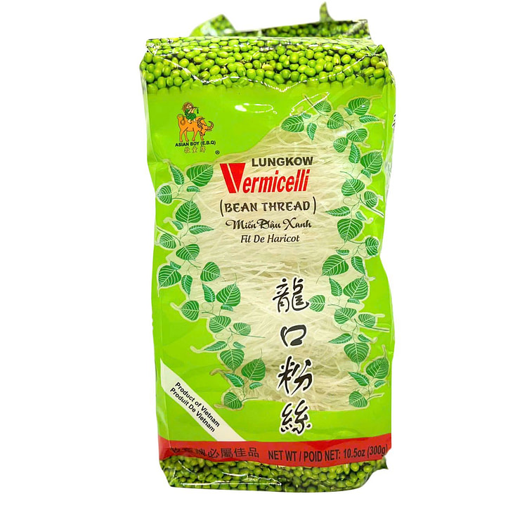 Asian Boy Lungkow Vermicelli Bean Thread Noodle 300 g