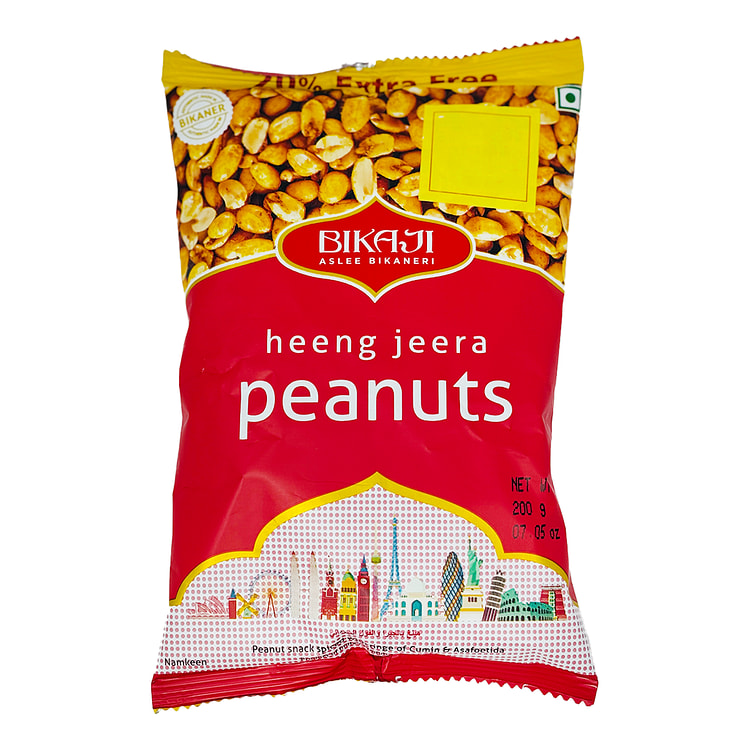 Bikaji Heeng Jeera Peanuts 200 g