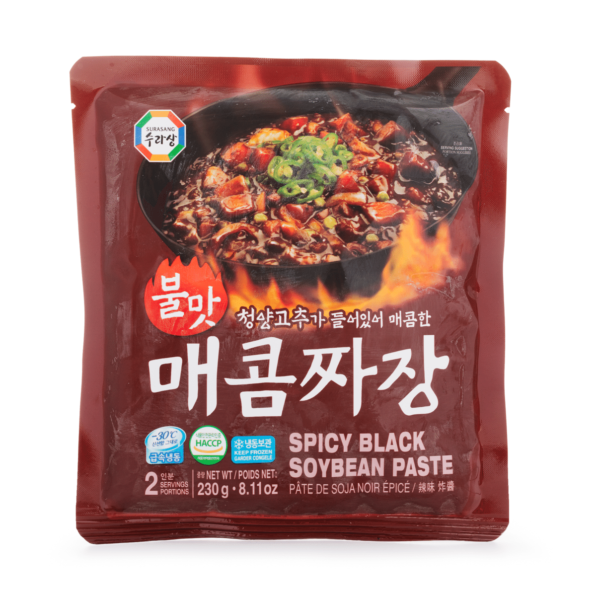 Surasang Spicy Black Soybean Paste 230 g