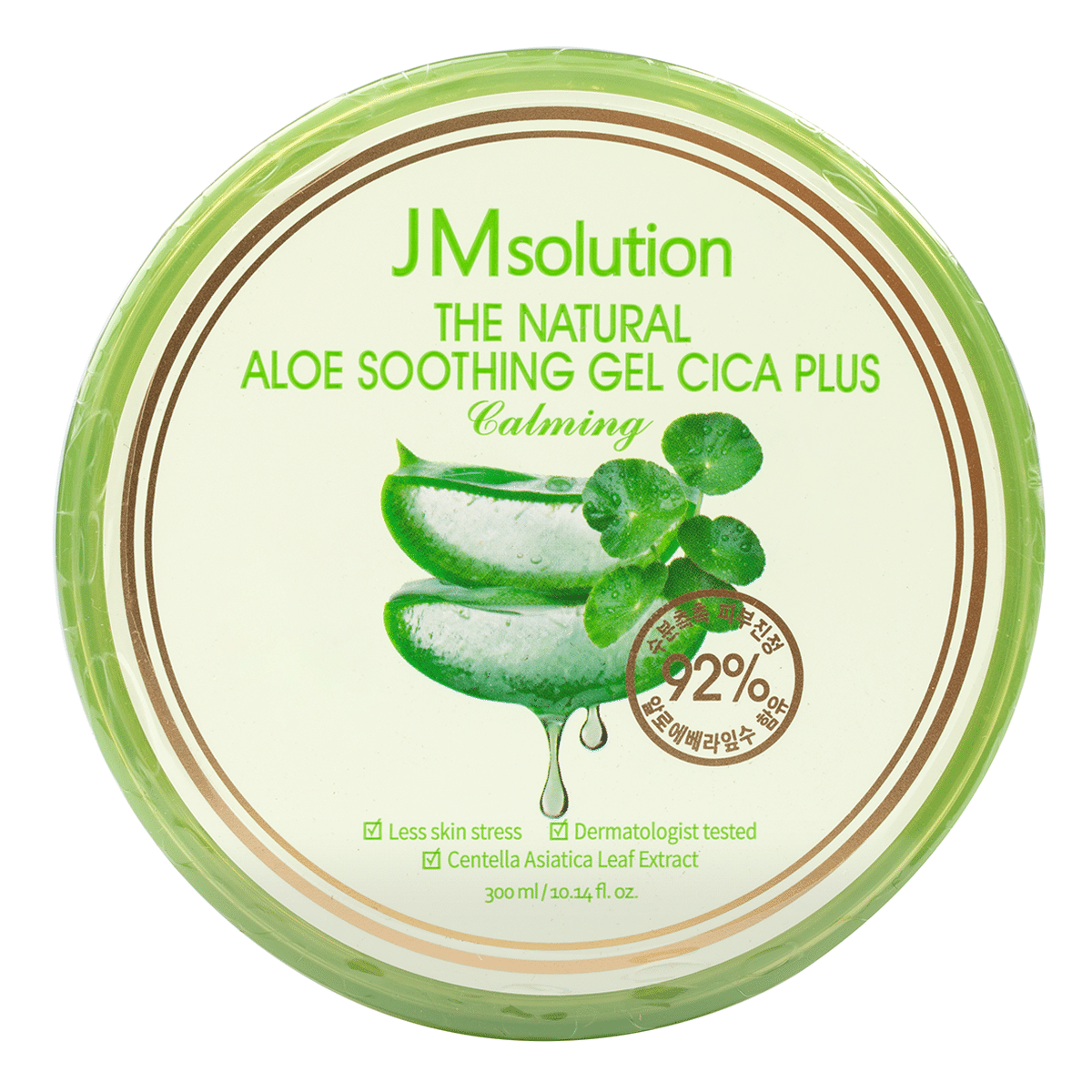 Jmsolution THE NATURAL ALOE SOOTHING GEL CICA PLUS calming