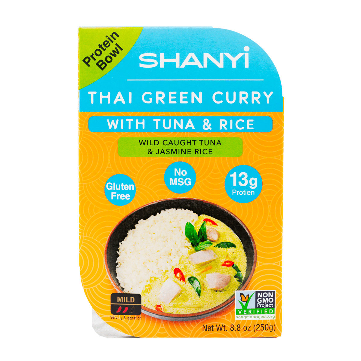 ShanYi Thai Green Curry with Tuna and Jasmine Rice 250 g