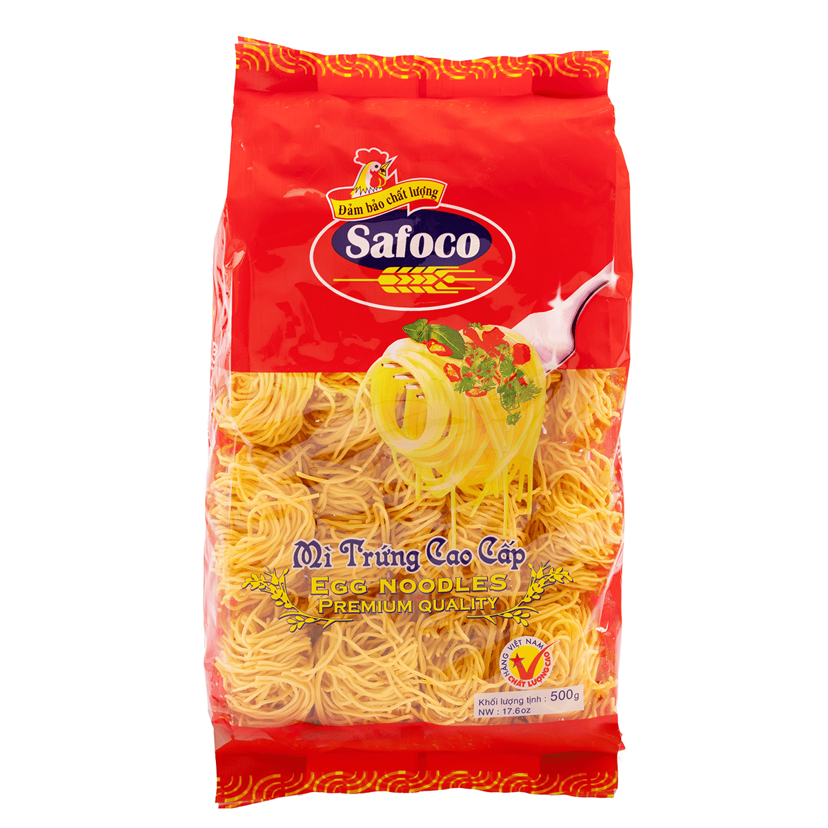 Safoco Brand Dried Egg Noodle 17.6 oz