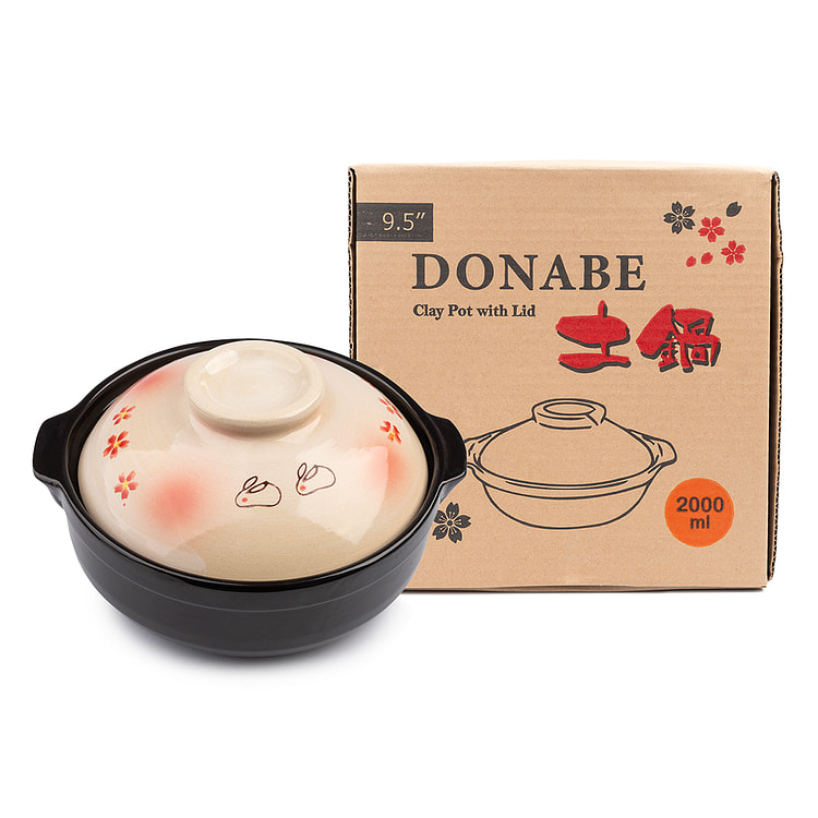 Japan Donabe Hot Pot 8.5 Inch, For 2-3 People 1 개