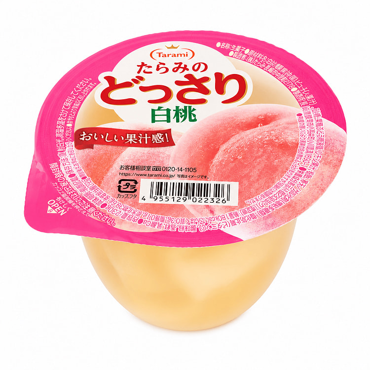 Tarami Jelly Cup with White Peach 230 g