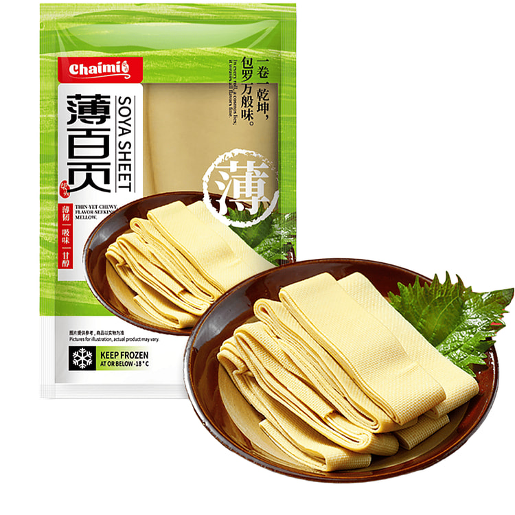 柴米 薄百叶（干豆腐皮） 227 克