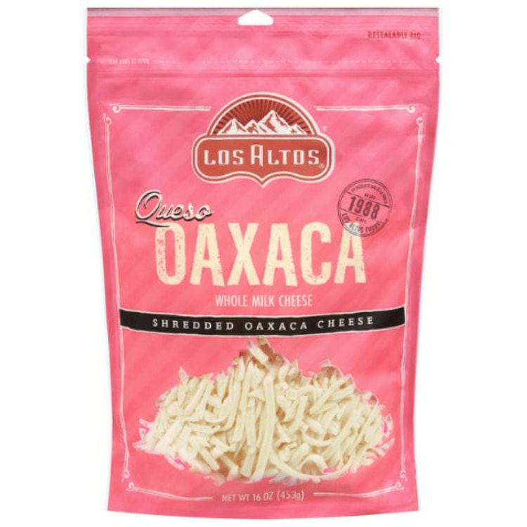 Los Altos Oaxaca Shredded Cheese 16 oz