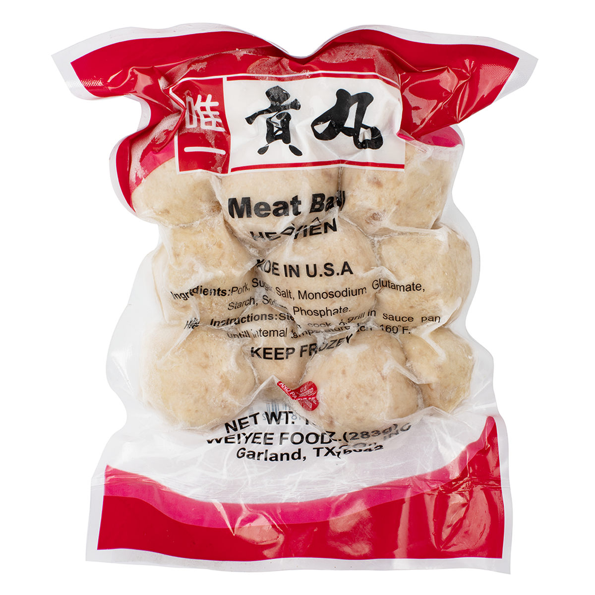 Weiyee Heo Viên Meat Balls, Frozen 283 g