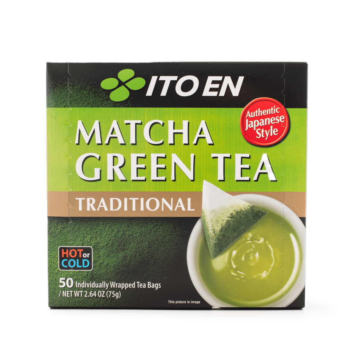 Bolsa de Té Verde Matcha Tradicional Itoen 50p 0.05 onza(s)*50 paquetes