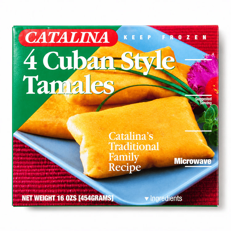 Catalina Cuban Style Tamales 16 oz