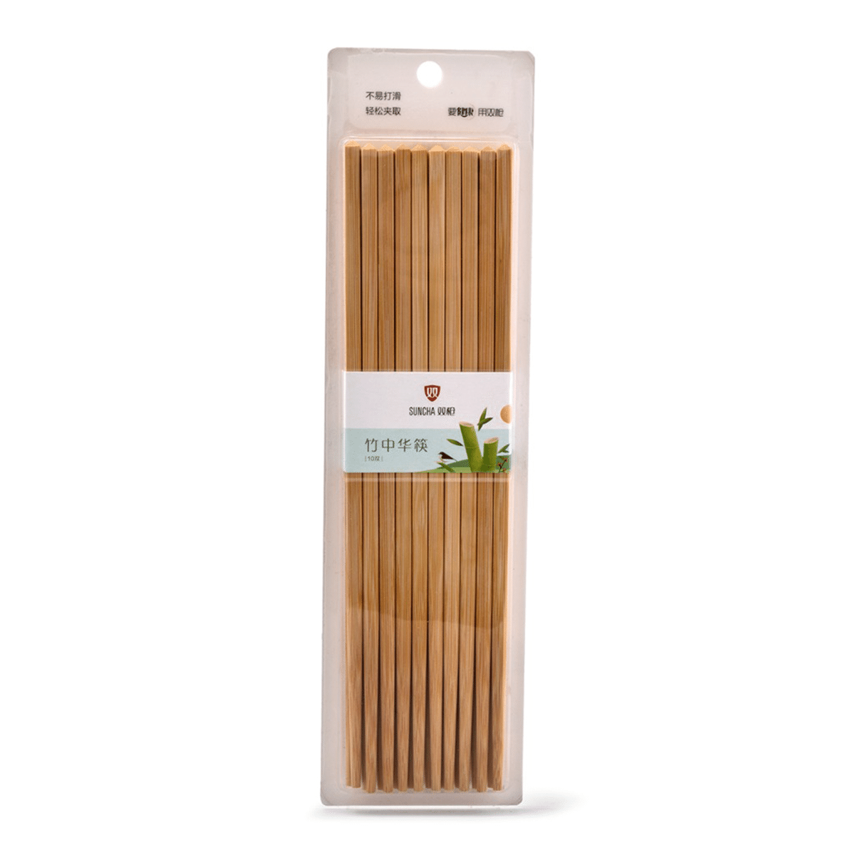 Suncha Bamboo Chinese Chopsticks Paint-Free 1 box