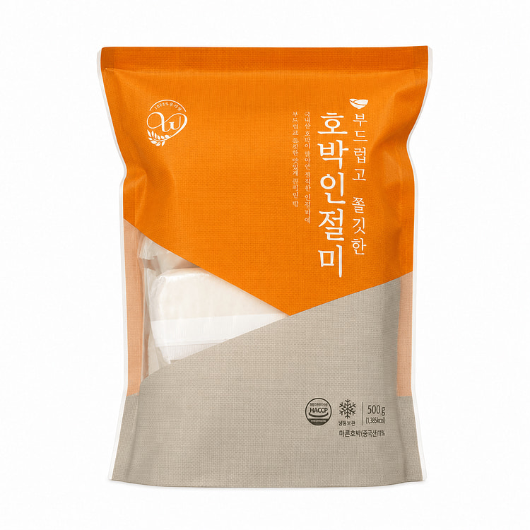 CHANGEOK PUMPKIN GLUTINOUS RICE CAKE 500 g