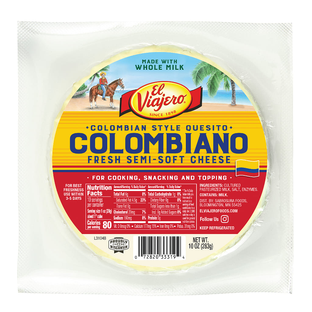 Queso Blanco Estilo Colombiano El Viajero 10 onza(s)