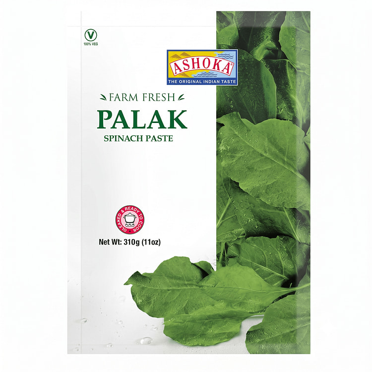 Ashoka Palak - Spinach Paste Frozen 11oz 310 g 310 g