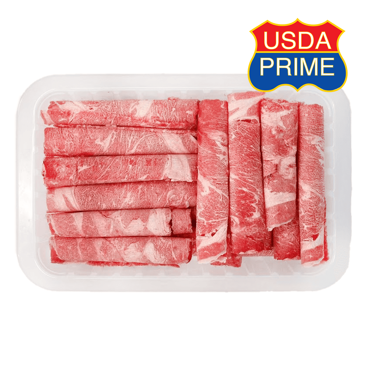 火锅牛肉卷(牛肩)USDA Prime 冷冻 12 盎司