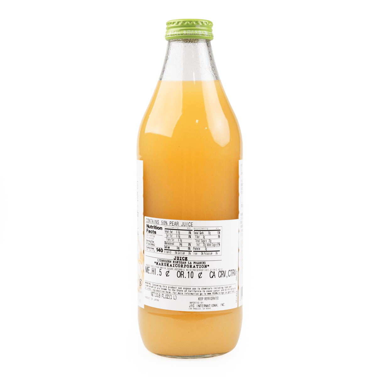 Get Junzosen La France Japanese Pear Juice 33.8 fl.oz Delivered