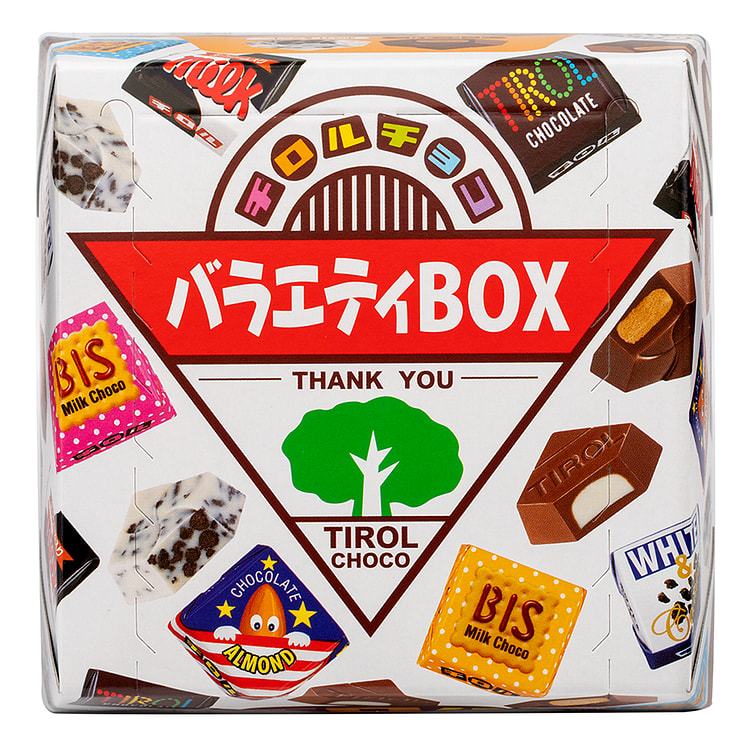 チロルチョコ　バラエティ　ボックス 20P 4.34 オンス
