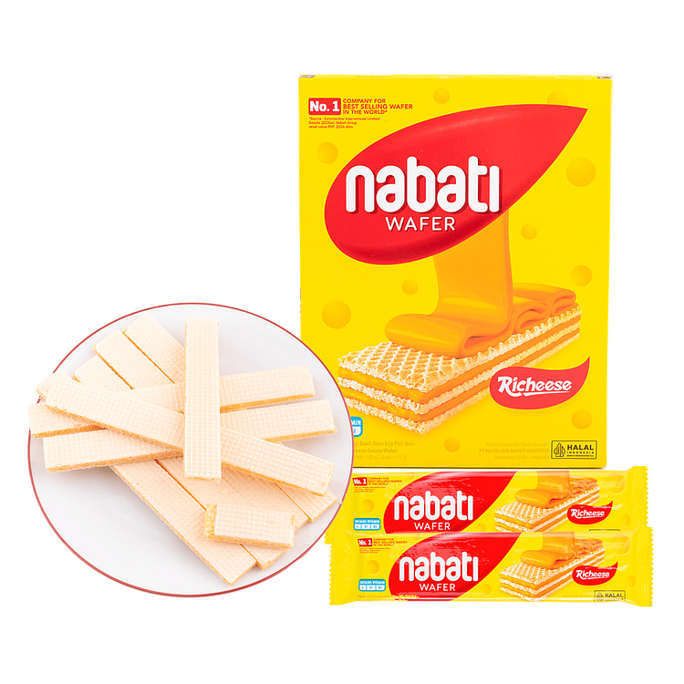 Nabati Richeese Wafer, Cheese Flavor