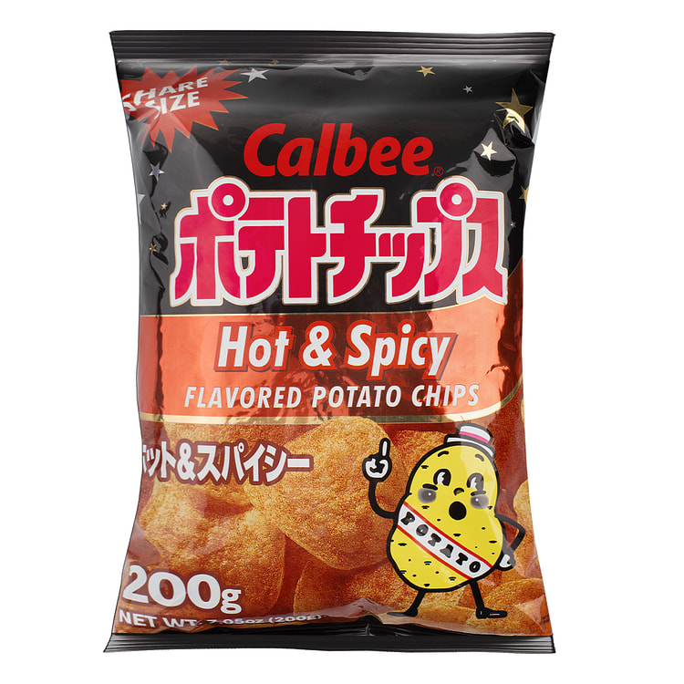 卡乐比 薯片 香辣味 200 克