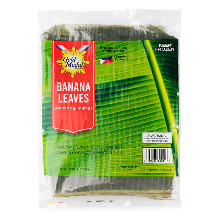 Gold Medal Banana Leaves 1 lb