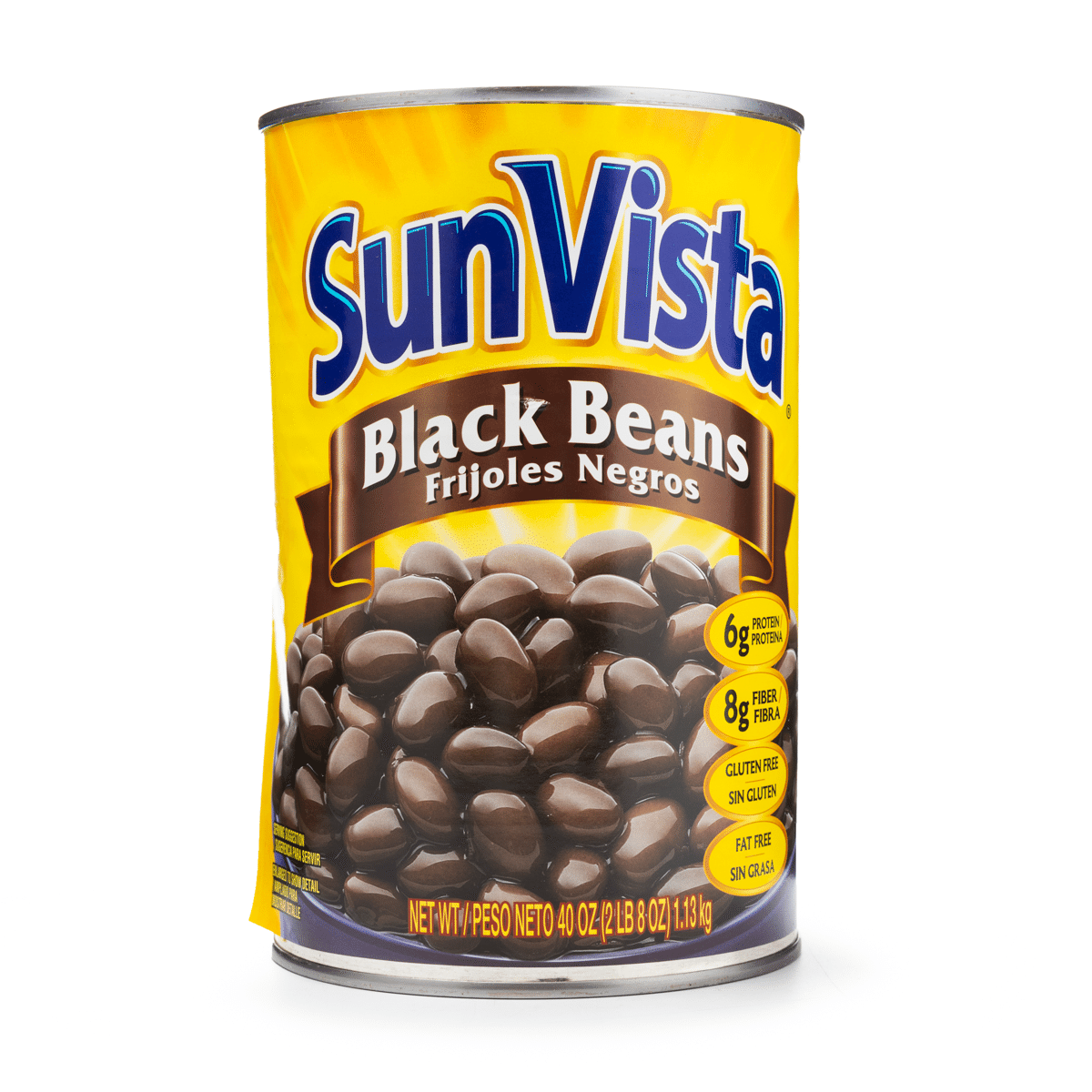 Sun Vista Black Beans 40 oz