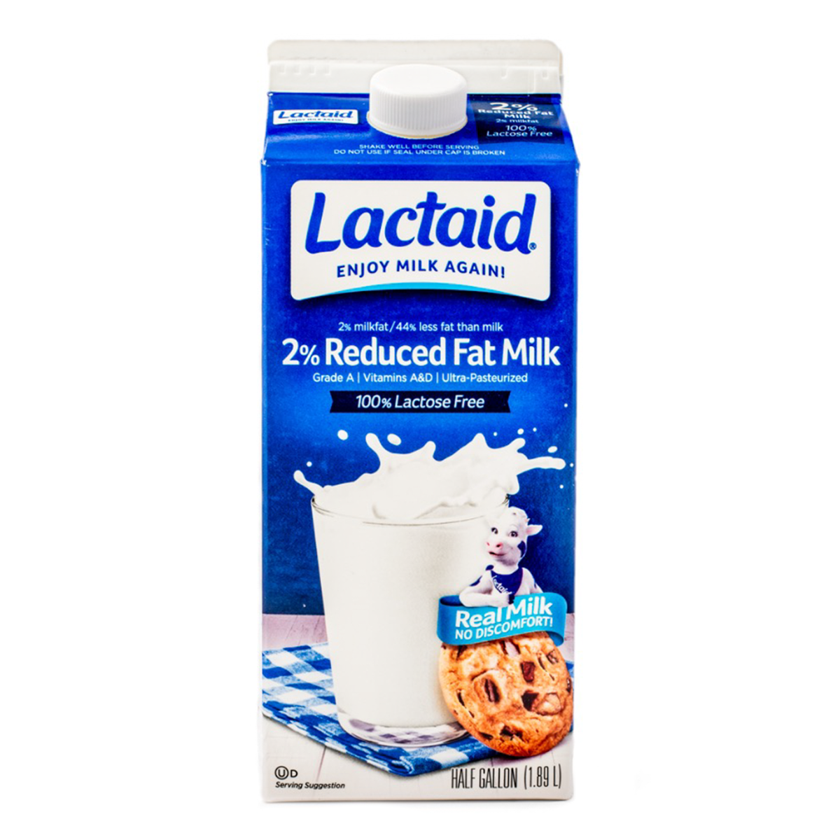 Lactaid 低脂肪ミルク 64 オンス - Weee!