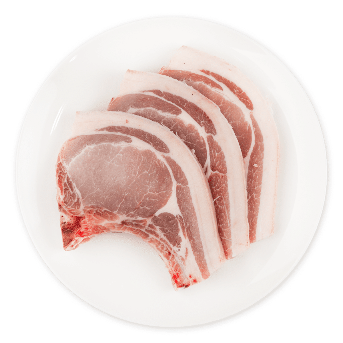 Frozen Pork Chops (Skin-On, Bone-In) 2 libra(s)