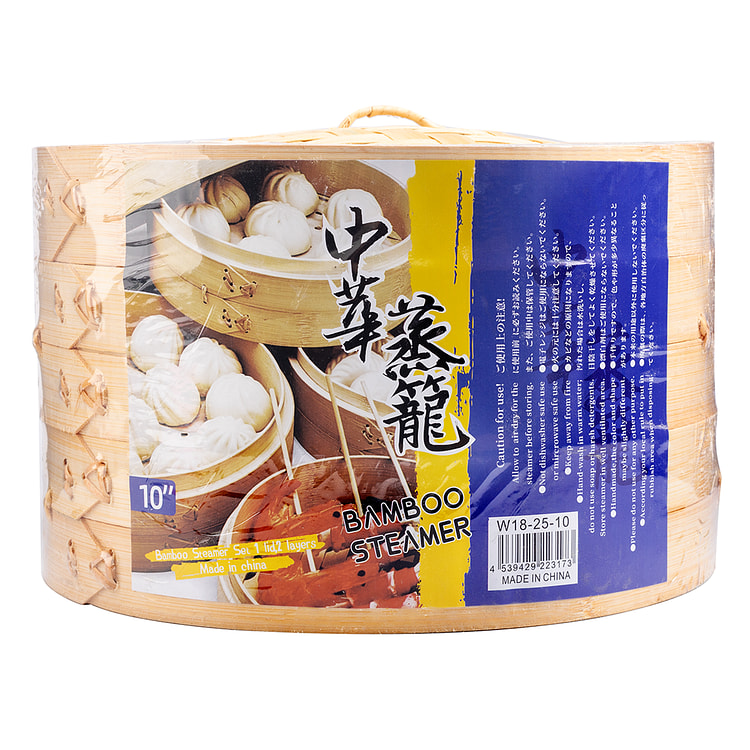 双层竹蒸笼(10英寸) 1 个