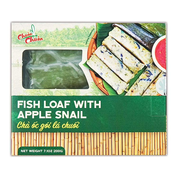 Dragonfly Fish Loaf with Apple Snail, Frozen 7.05 盎司