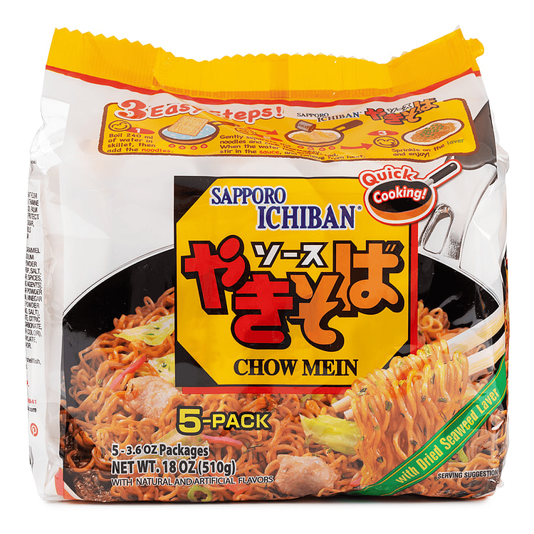 サッポロ一番 ソース焼きそば（5食入り）