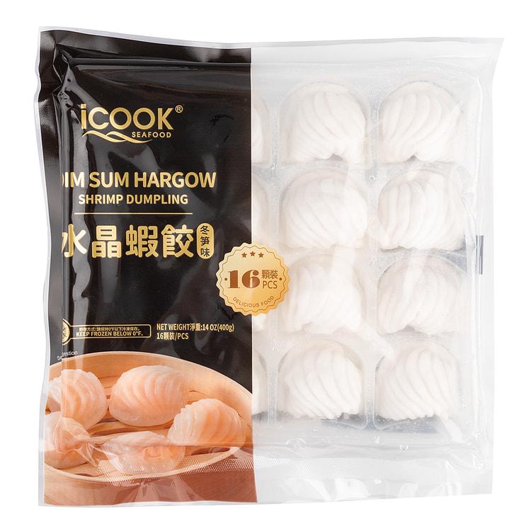 ICOOK 水晶虾饺 16只入 400 克