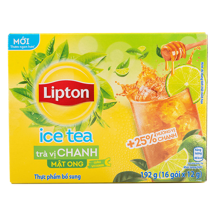 Lipton Ice Tea Vietnam Honey Lemon Flavor 0.42 oz*16 pack