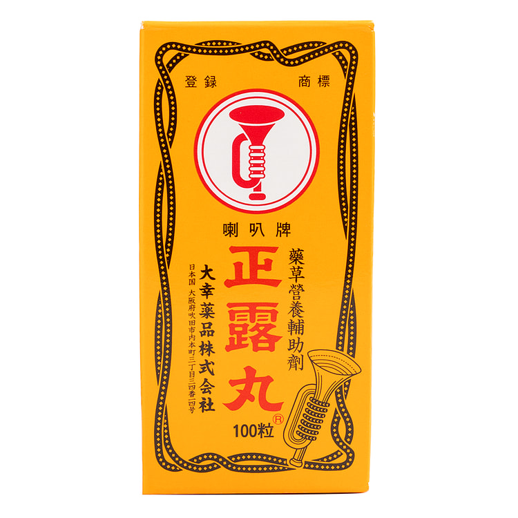日本喇叭牌正露丸 100粒装 1 份