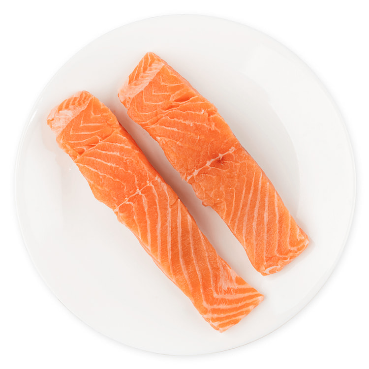 Premium Norwegian Salmon Portion Sashimi 2pc 16 oz