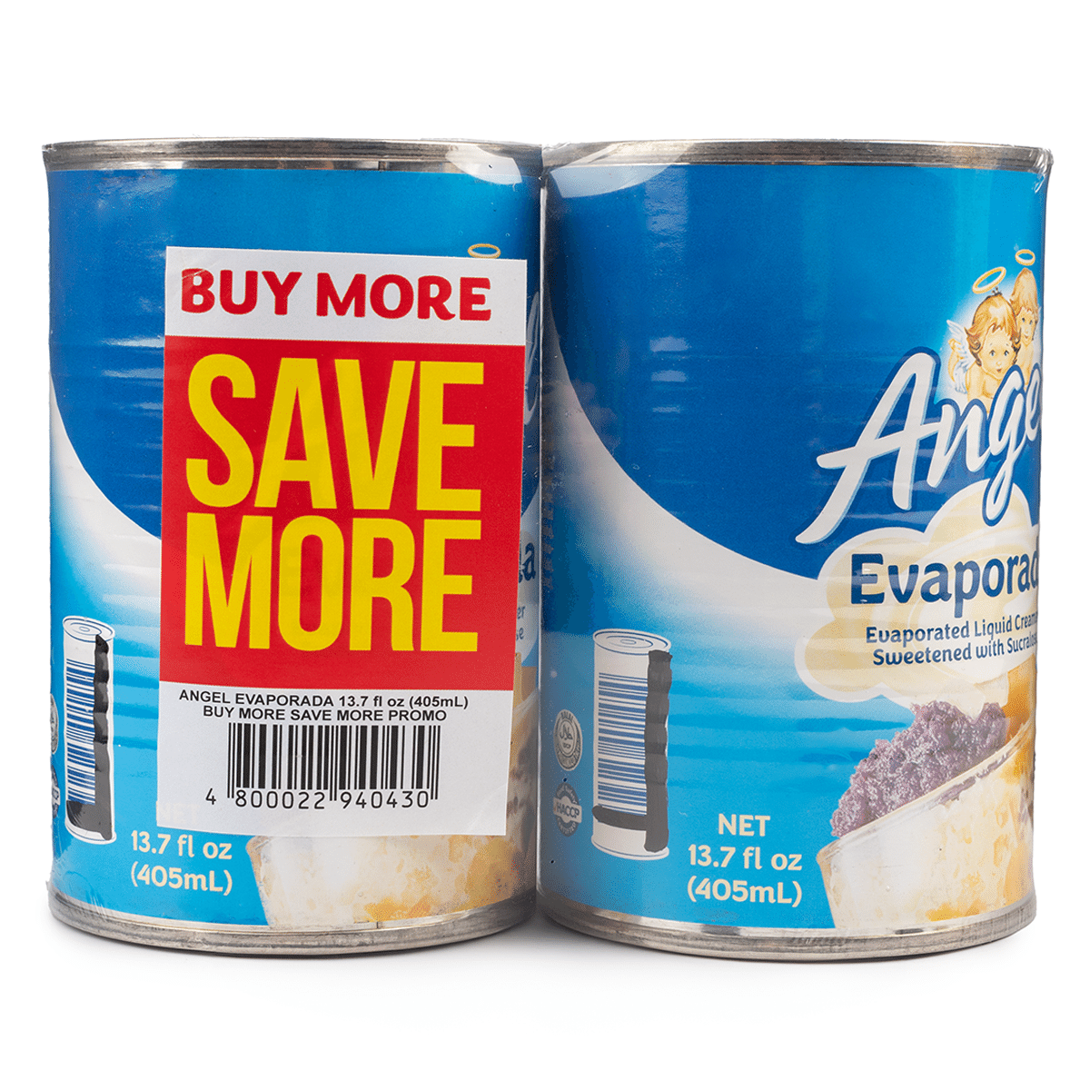 Angel Evaporada Evaporated Liquid Creamer Value Pack 405 ml*12 pack