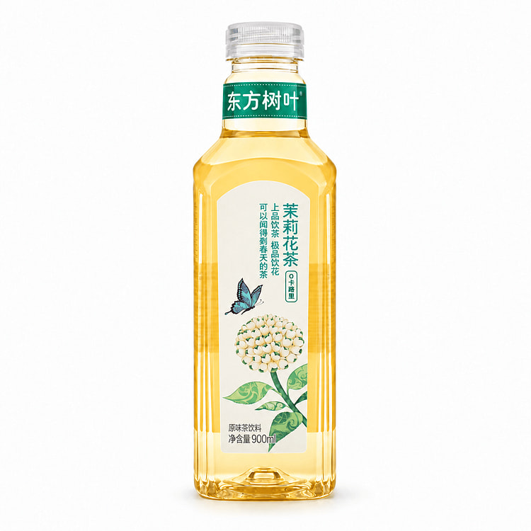 农夫山泉 东方树叶 茉莉花茶 无糖 大瓶装 900 毫升