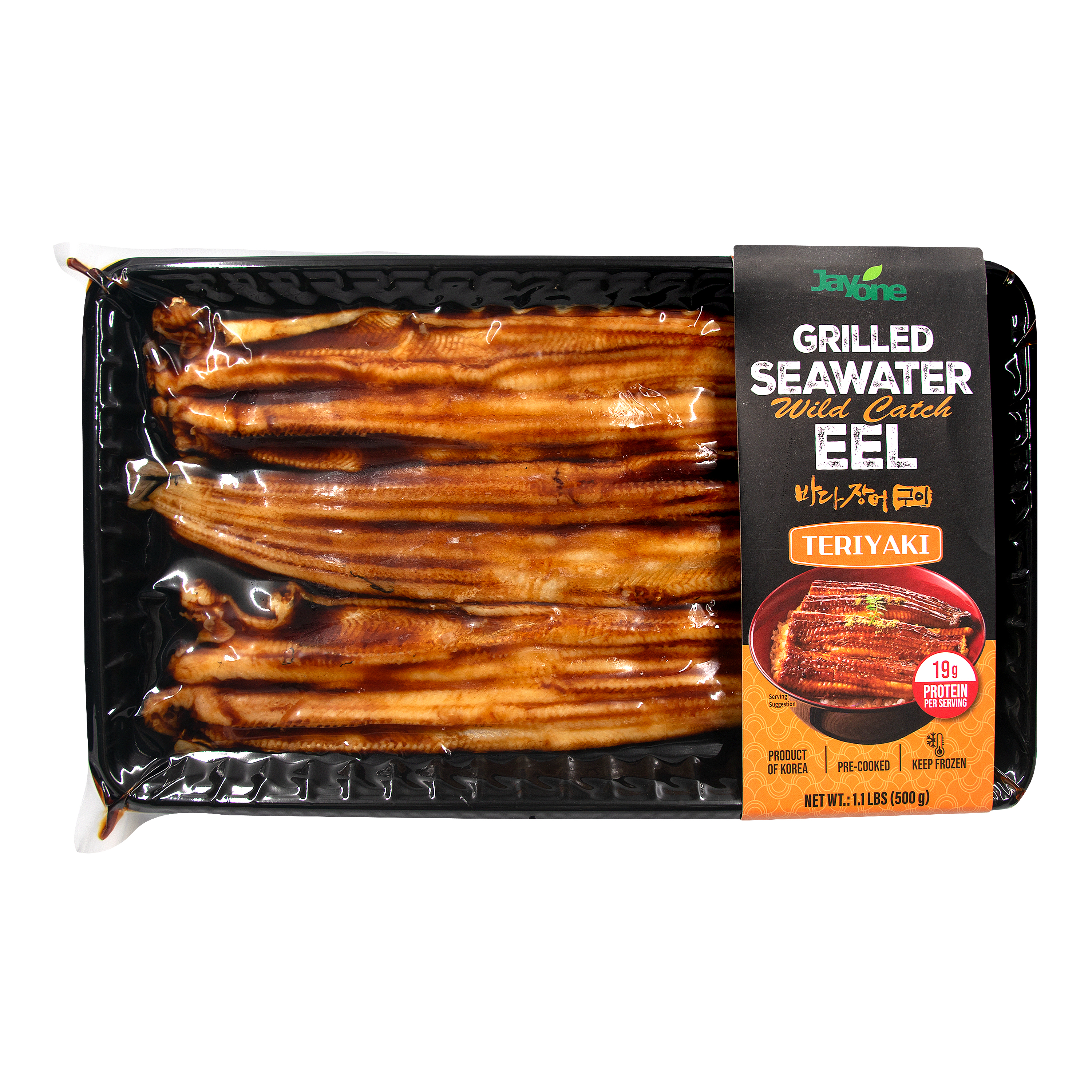 Grilled Conger Eel w/Teriyaki Sauce, Frozen 500 g
