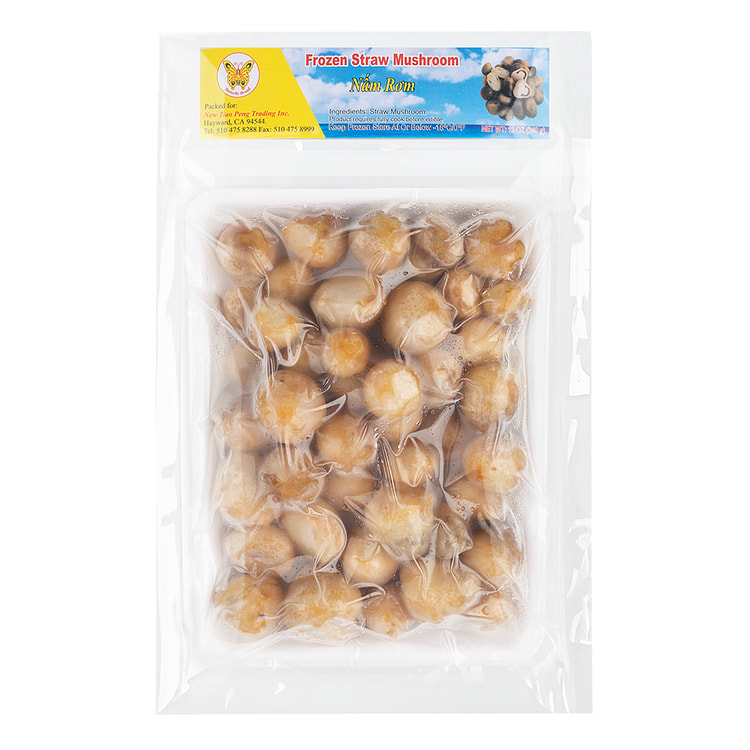 Butterfly Straw Mushroom, Frozen 12 oz