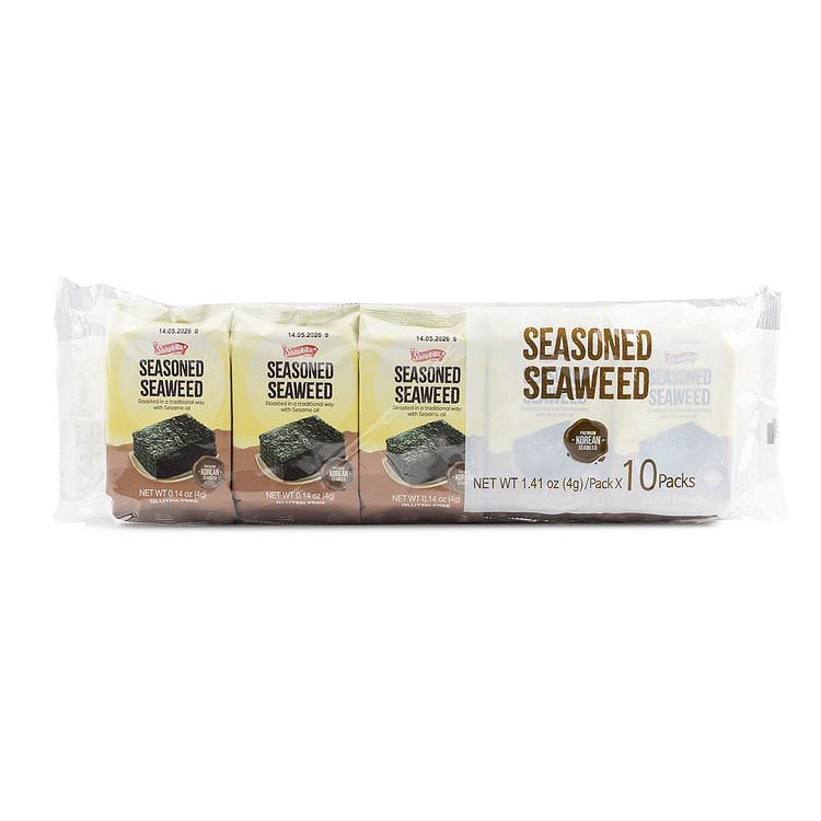 SK Seasoned Seaweed 10P 1.41 盎司