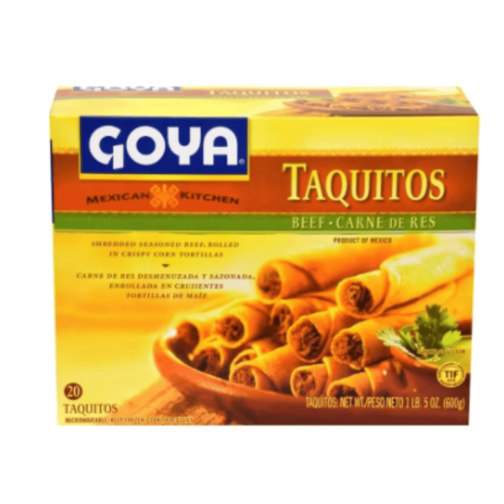 Goya Beef Taquitos, Frozen 21 oz