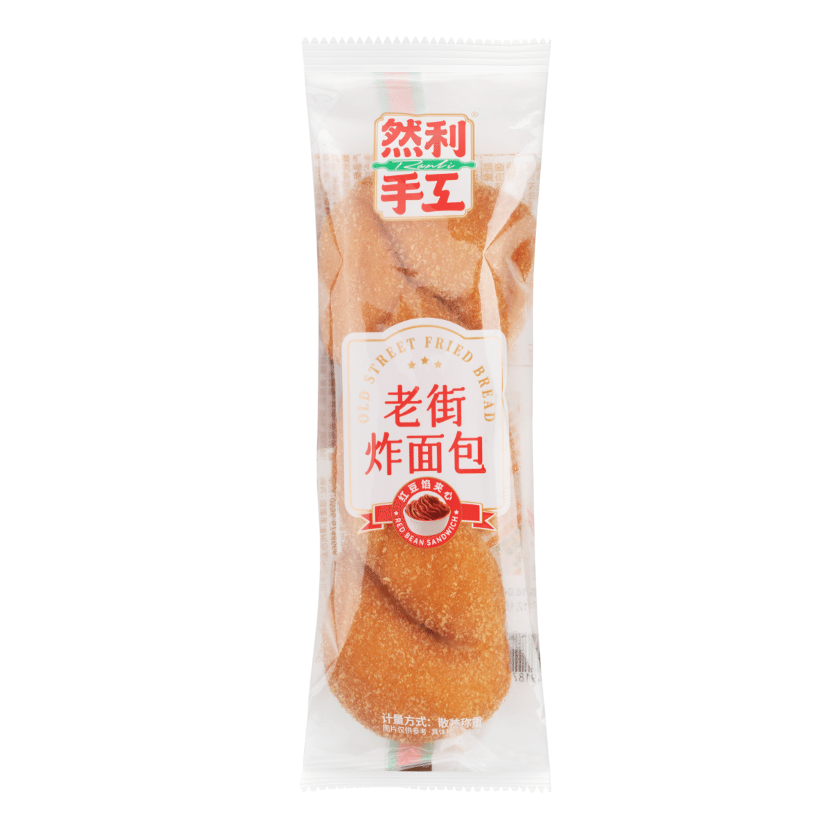 RanLi Fried Bread Red Bean Flavor 100 g