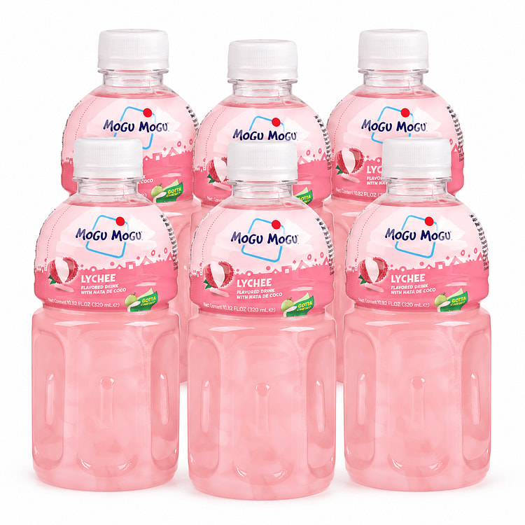 Mogu Mogu Lychee (6 pack) 10.82 fl.oz