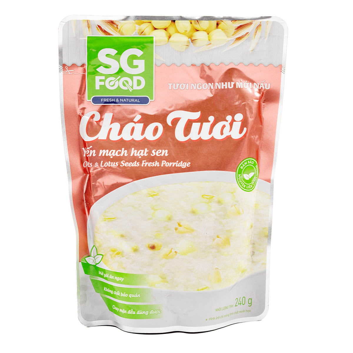 SG Food-Oats and Lotus Seeds Fresh Porridge 8.5 oz