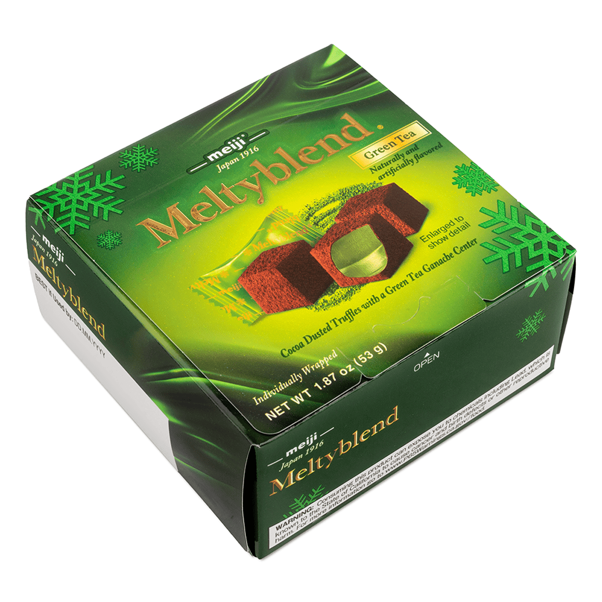 Get Meiji Meltyblend Chocolate Green Tea Flavor 2.11 oz Delivered