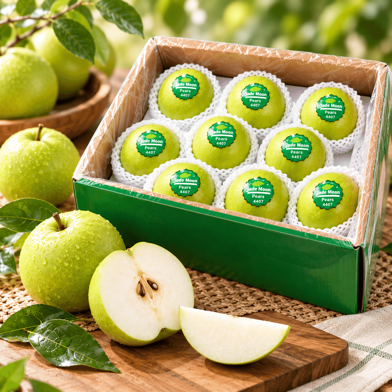 Jade Moon Pears Gift Box 8 lb