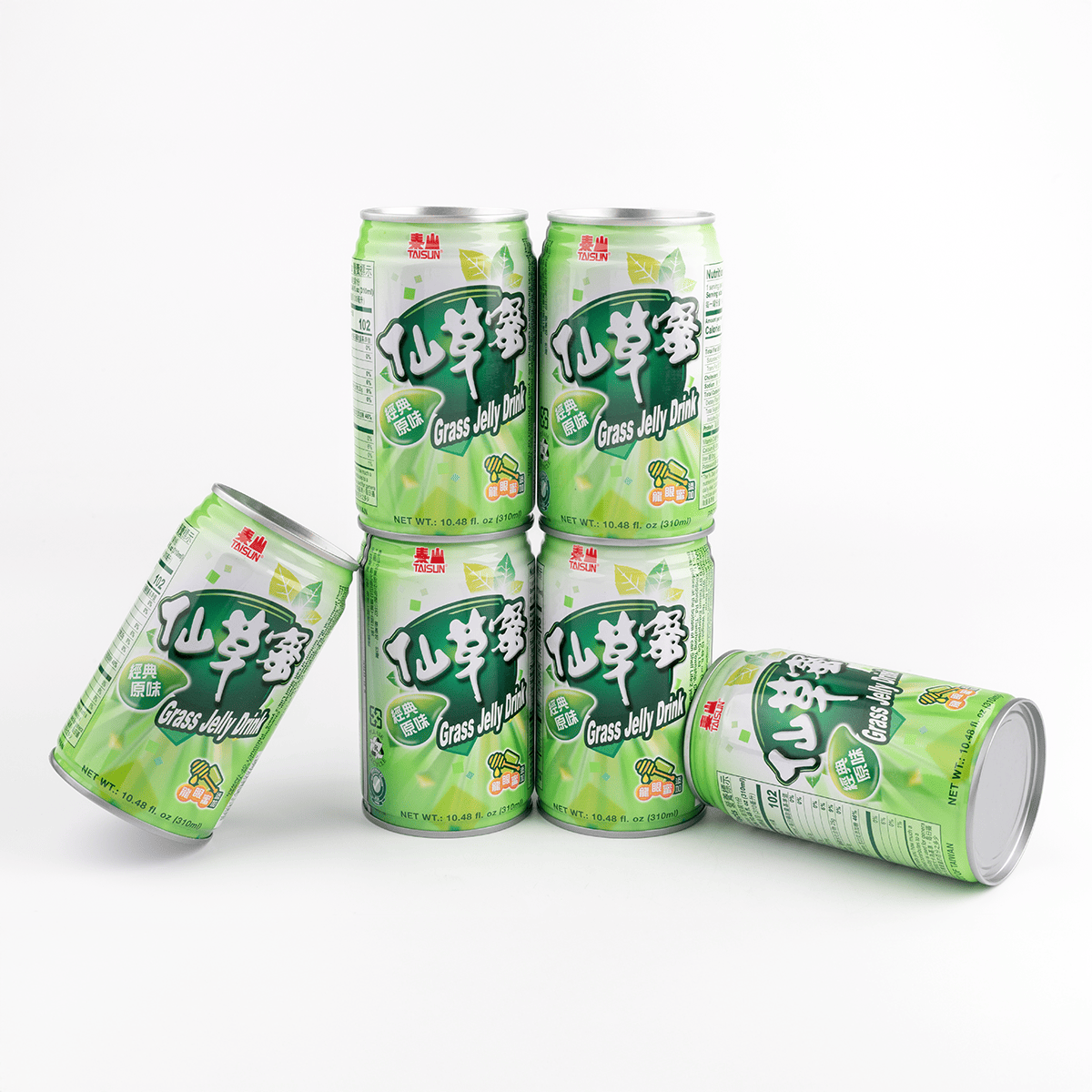 Taisun仙草ゼリードリンク 330 ml(ミリリットル)*6 缶 - Weee!
