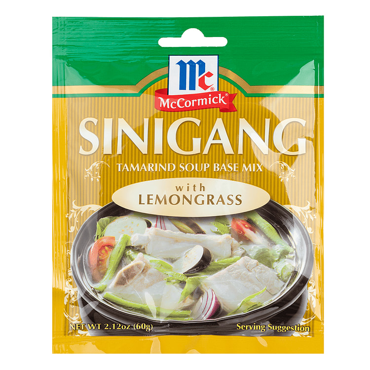 McCormick Mix Sinigang with Lemongrass Tamarind Soup Base 60 g